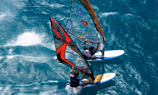 Windsurf per volare sull acqua
